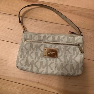 Michael Kors Original Print Wristlet!